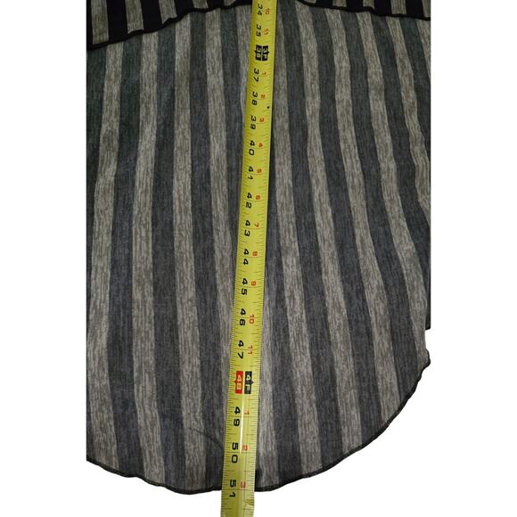 En Focus Studio Sleeveless Black and Gray Size 12 Hi-Low - Picture 10 of 10